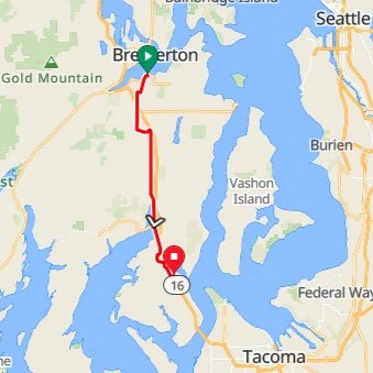 Port Orchard to Gig Harbor